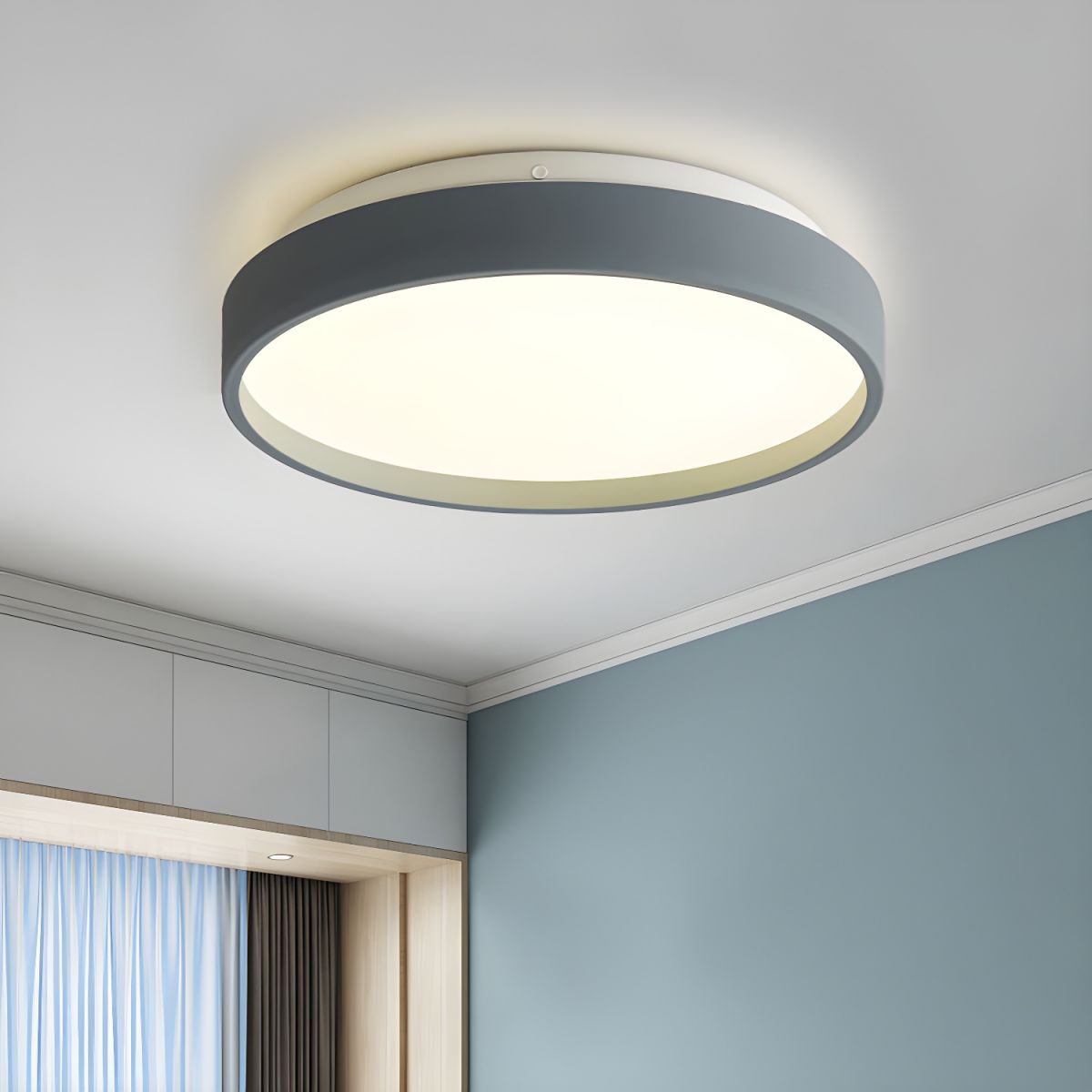 Ceiling Light with Acrylic Shade Modern Design | Avirno