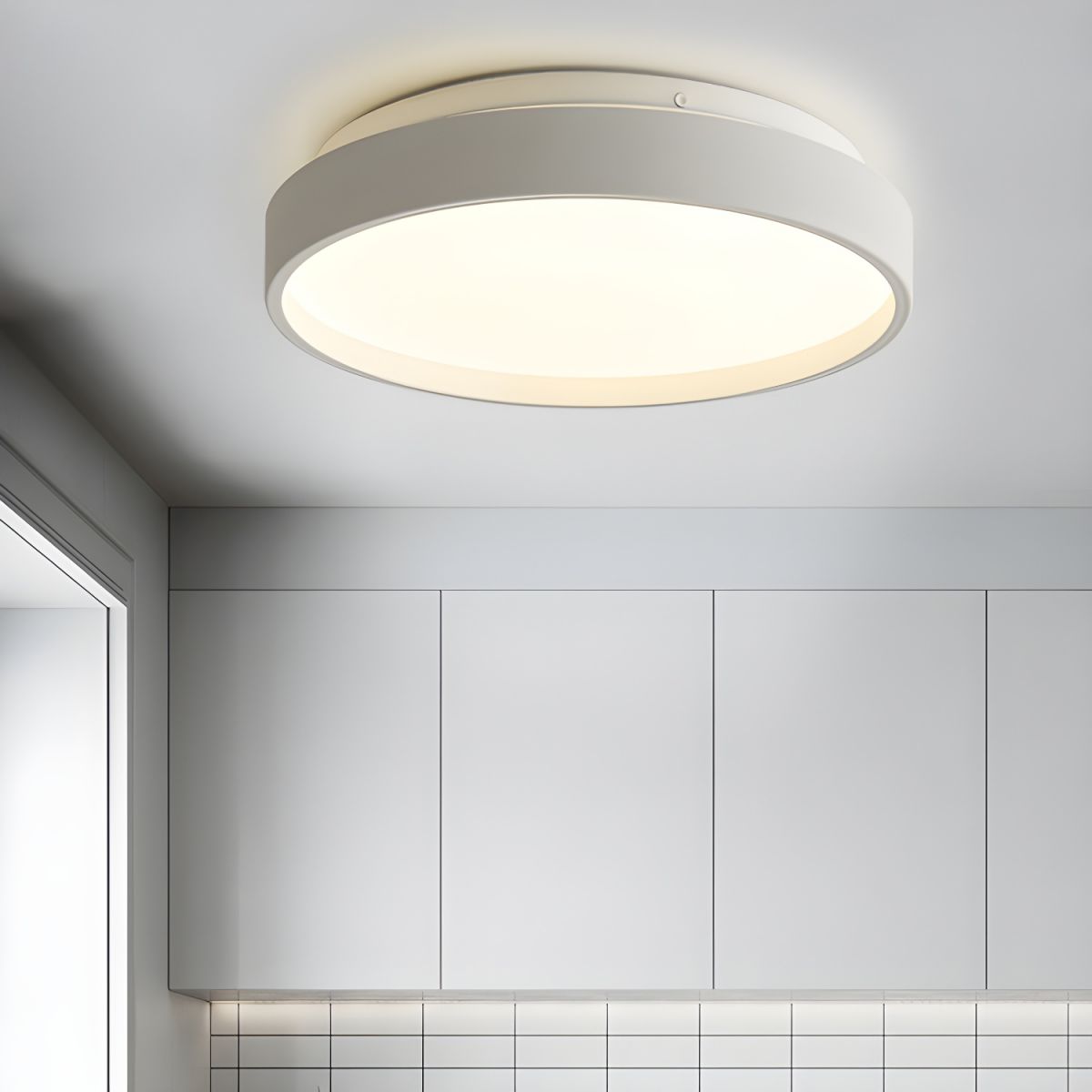 Ceiling Light with Acrylic Shade Modern Design | Avirno