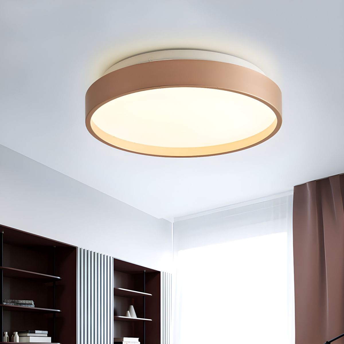 Ceiling Light with Acrylic Shade Modern Design | Avirno