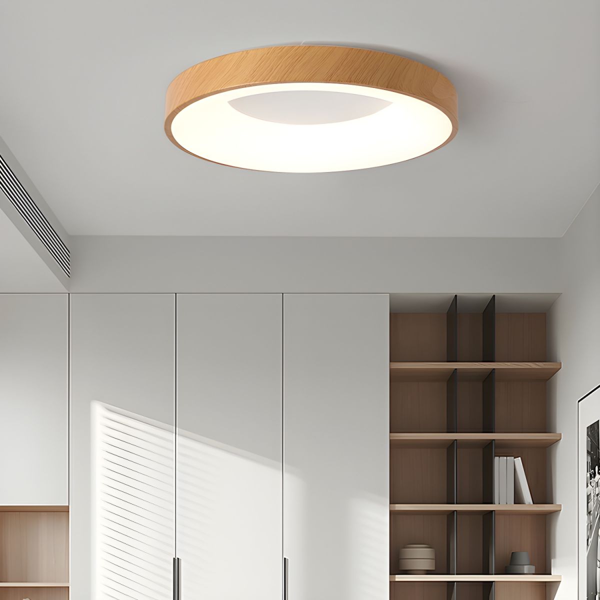 Ceiling Light with Dimmable LED Modern Acrylic Shade | Navori