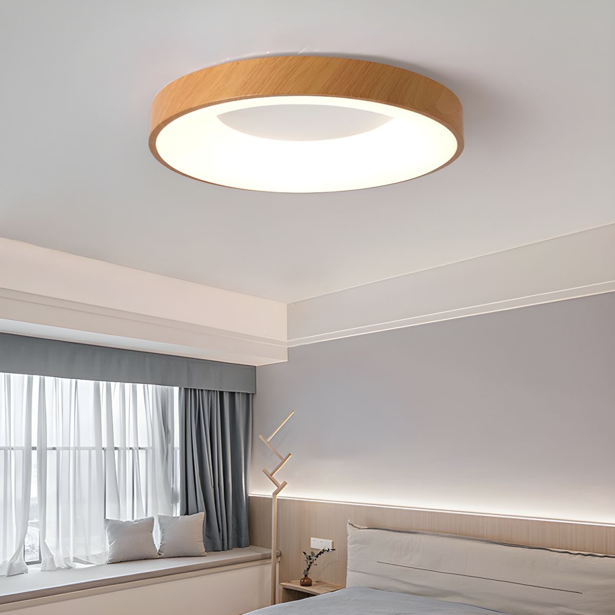 Ceiling Light with Dimmable LED Modern Acrylic Shade | Navori