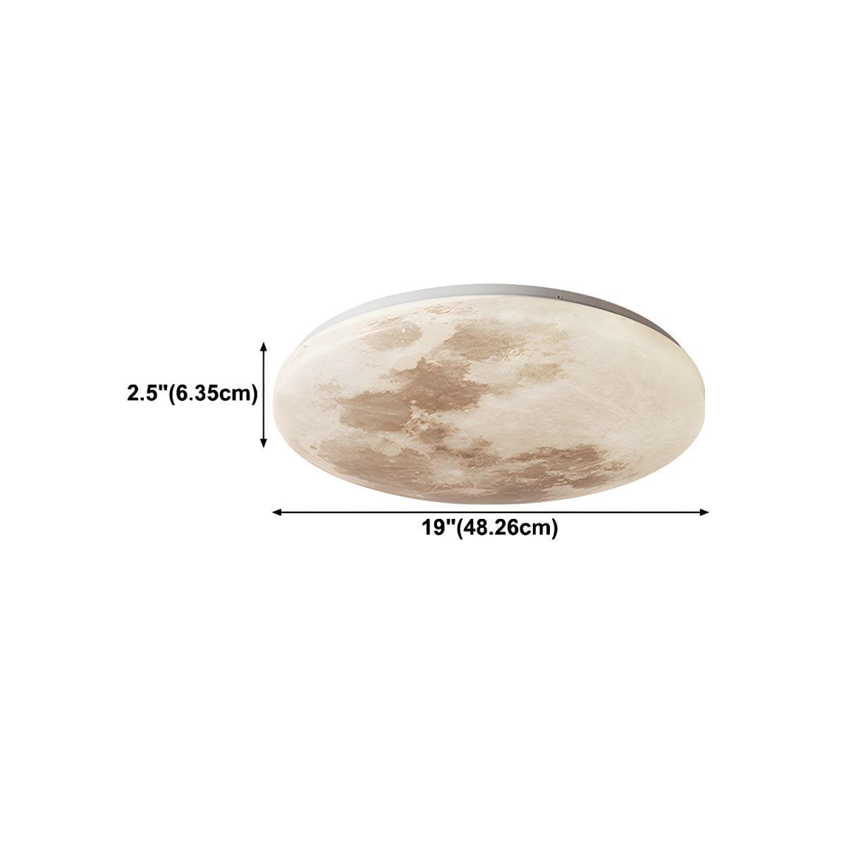 Ceiling Light with LED Acrylic Modern Flush Mount | Zeylora