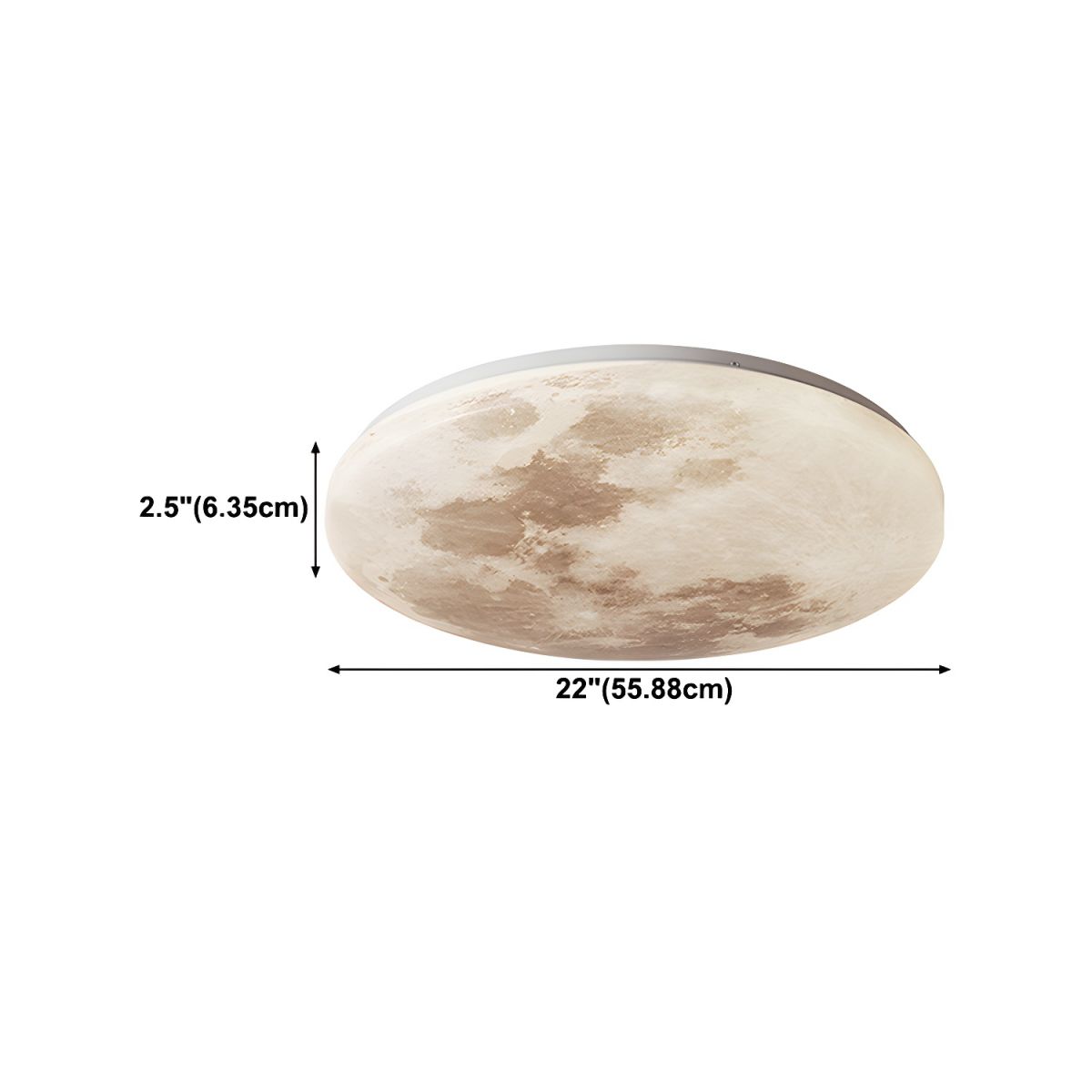 Ceiling Light with LED Acrylic Modern Flush Mount | Zeylora