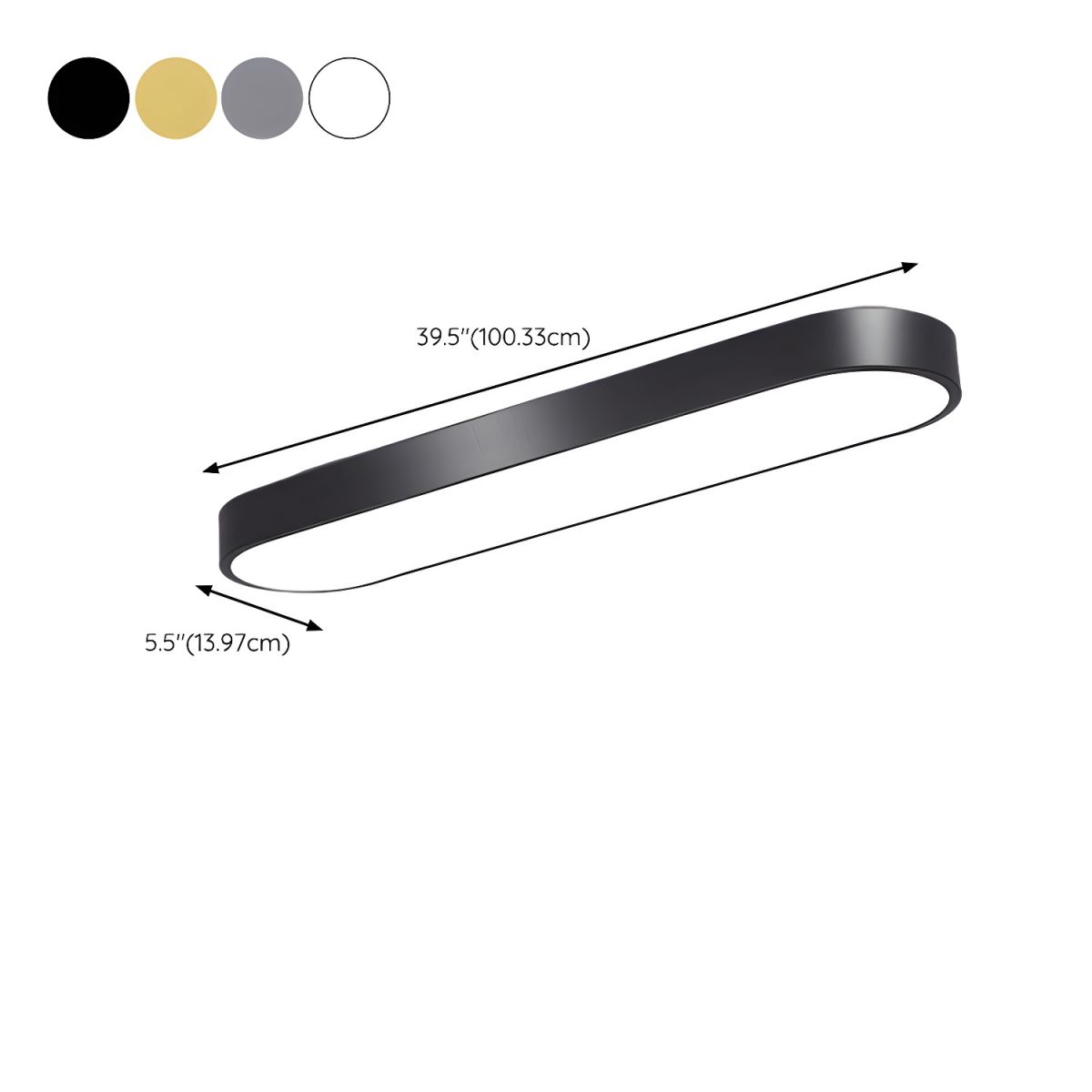 Ceiling Light with LED Acrylic Modern Geometric | Neyric