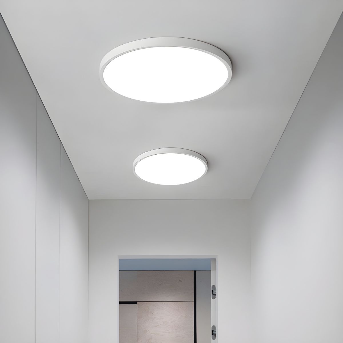 Ceiling Light with LED Acrylic Shade Modern Style | Nivaro