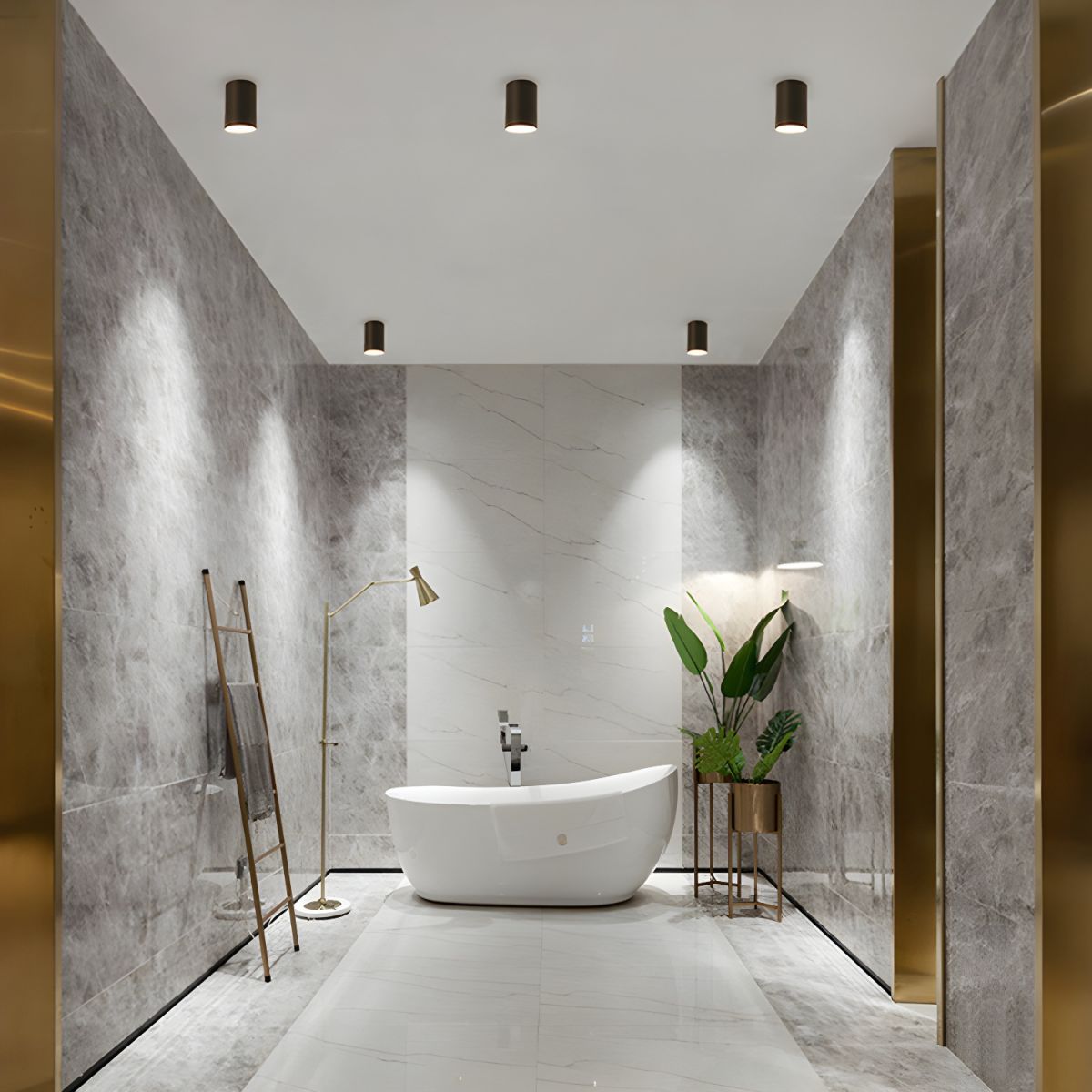 Ceiling Light with LED Cylinder Modern Style | Alurim