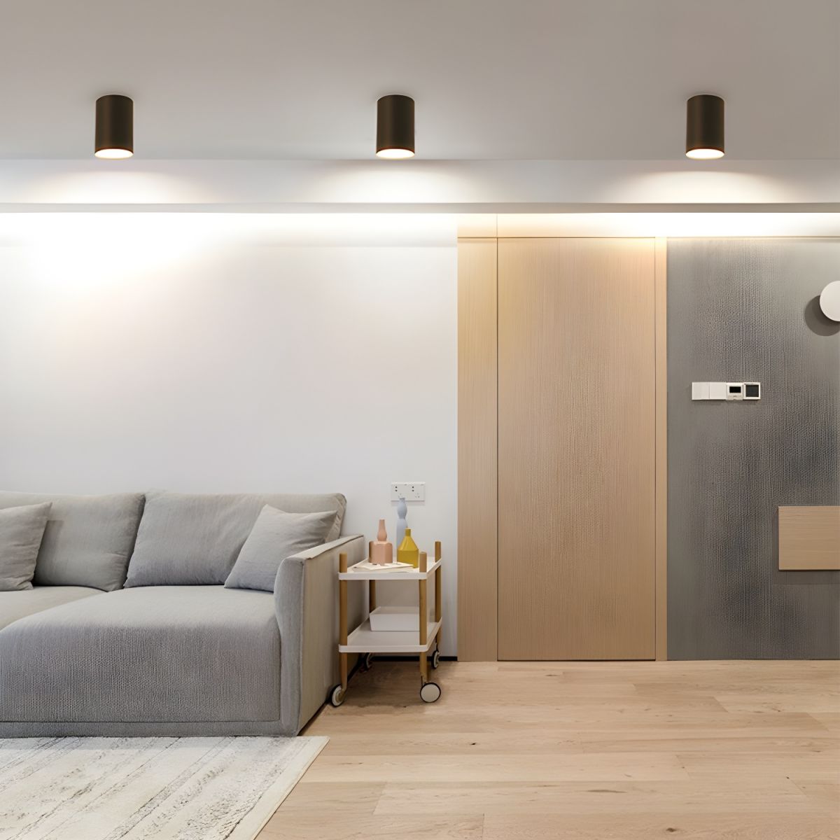 Ceiling Light with LED Cylinder Modern Style | Alurim