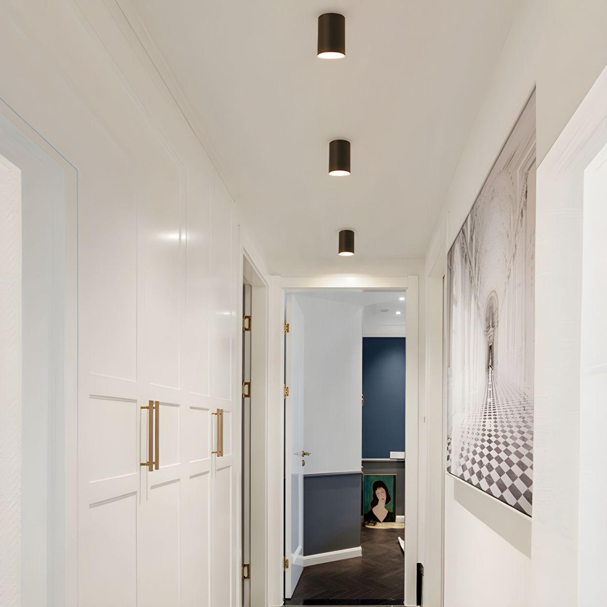 Ceiling Light with LED Cylinder Modern Style | Alurim