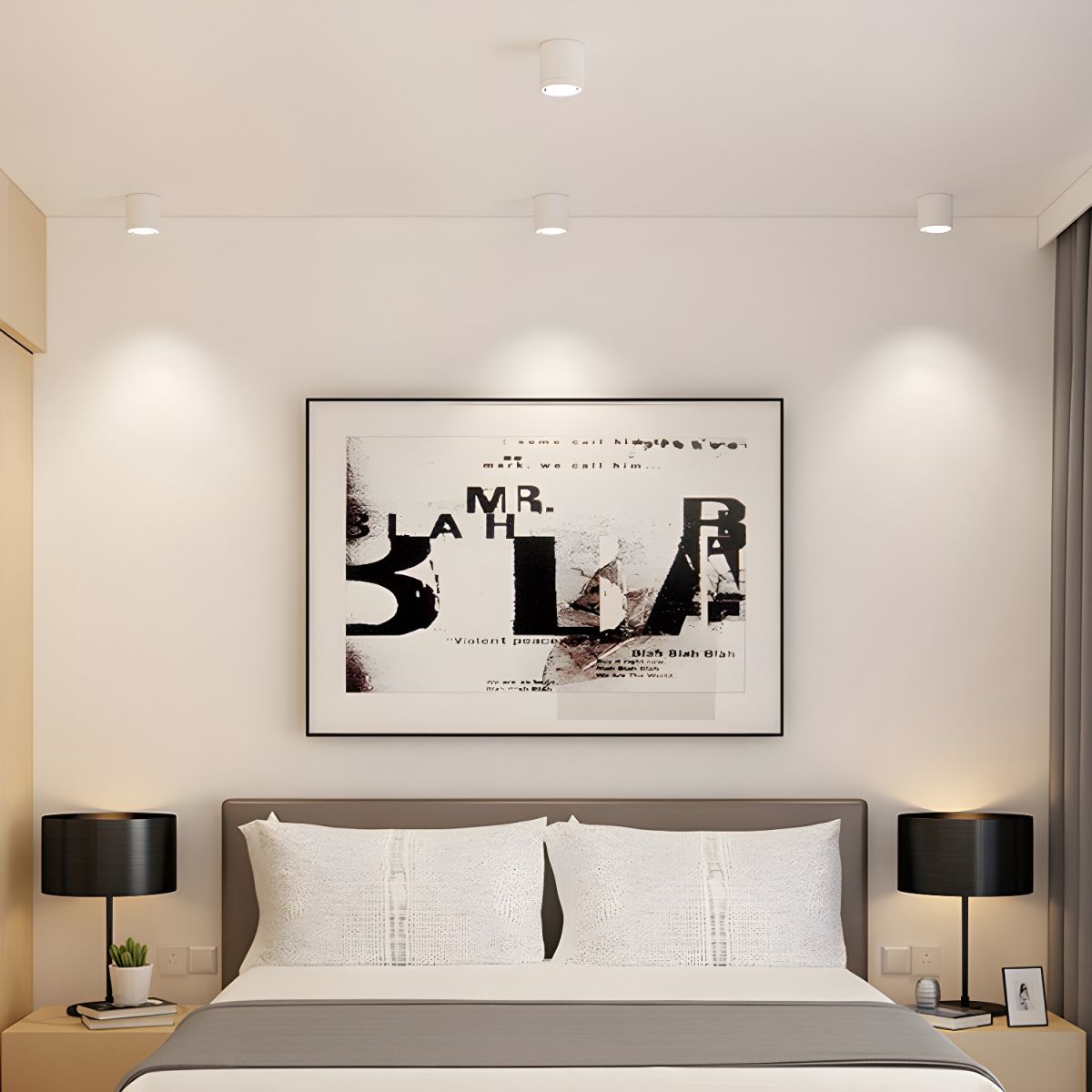 Ceiling Light with LED Modern Flush Mount | Neyora