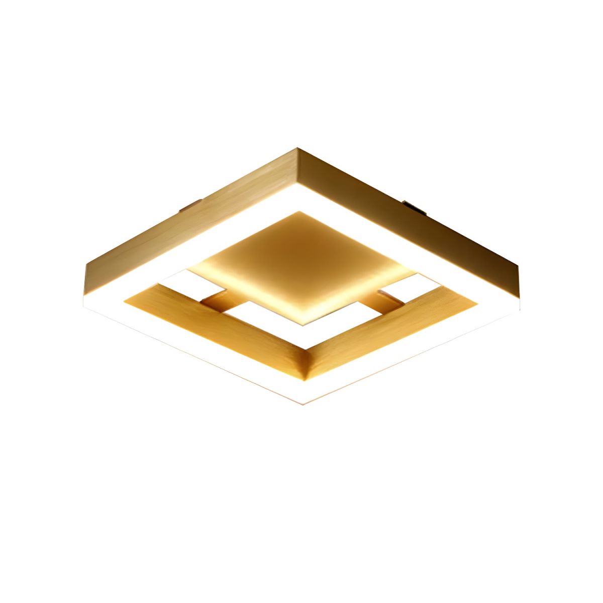 Ceiling Light with LED Modern Golden Metal | Morvia