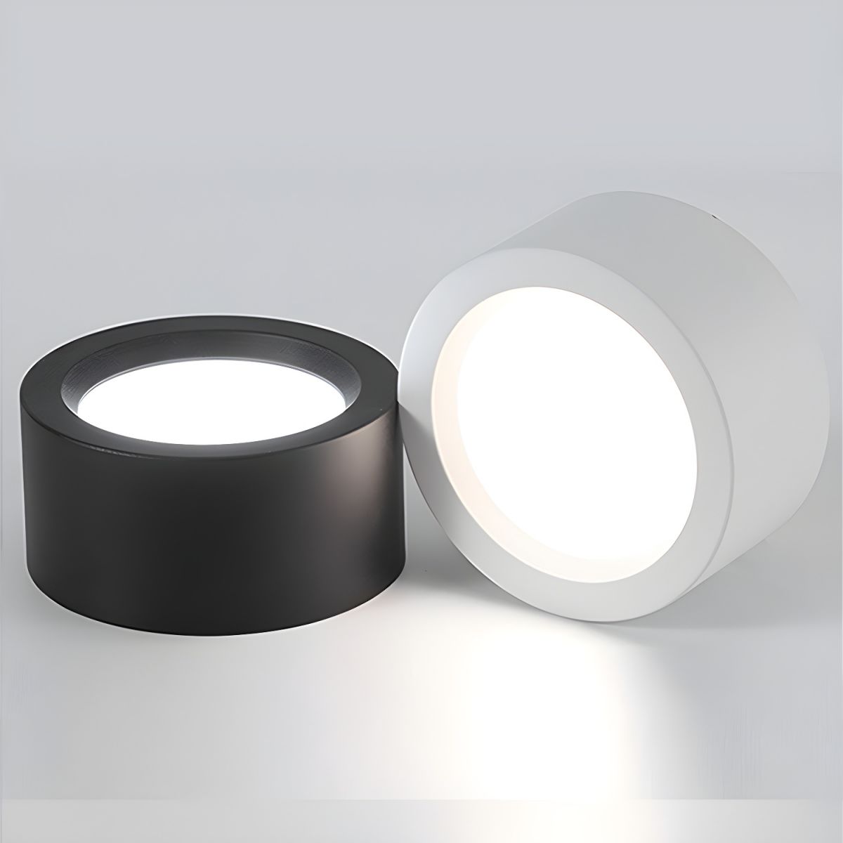Ceiling Light with LED Nordic Cylinder Flush Mount | Noviri