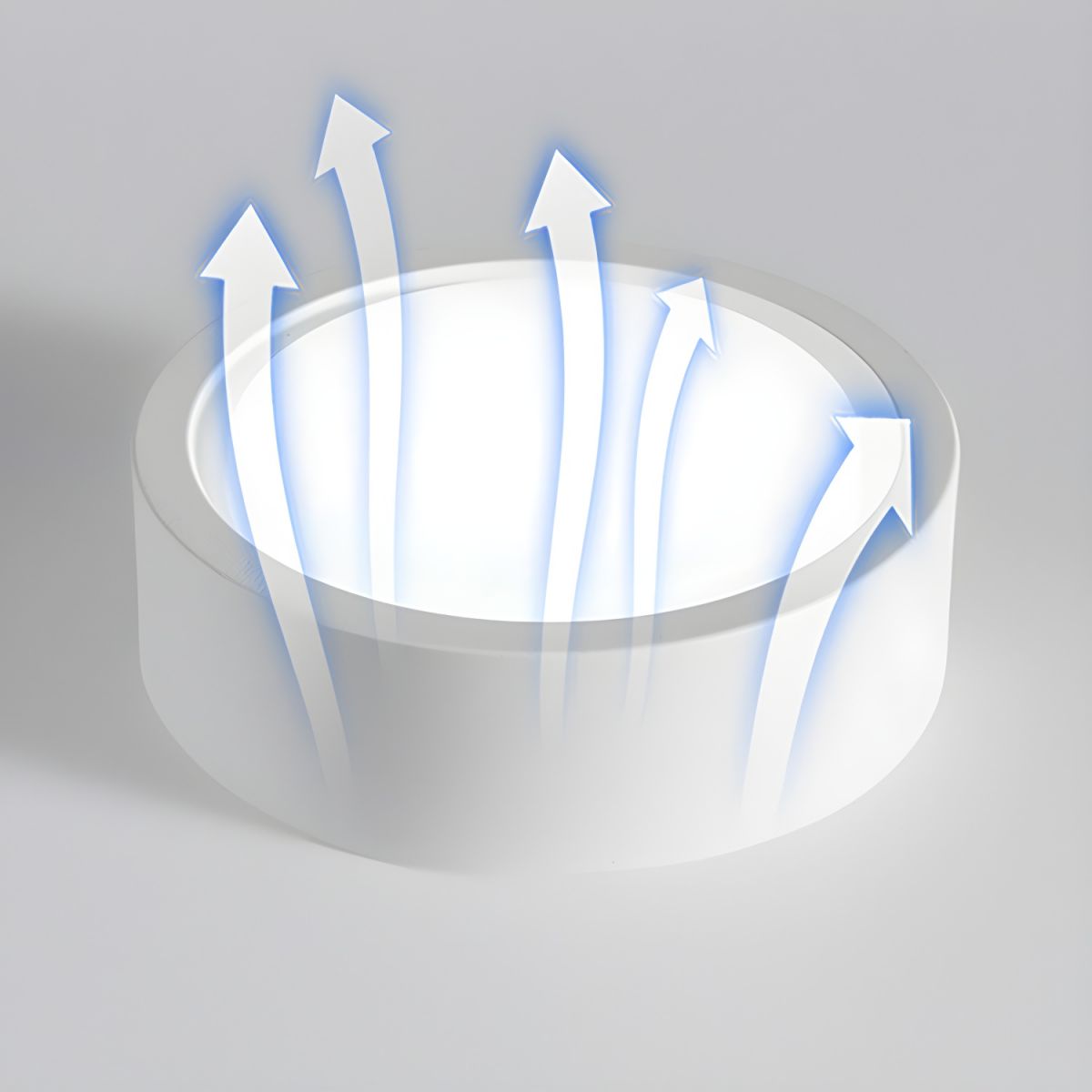 Ceiling Light with LED Nordic Cylinder Flush Mount | Noviri