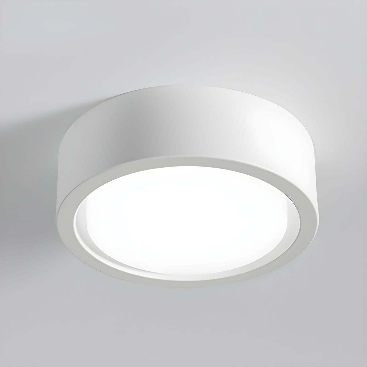 Ceiling Light with LED Nordic Cylinder Flush Mount | Noviri