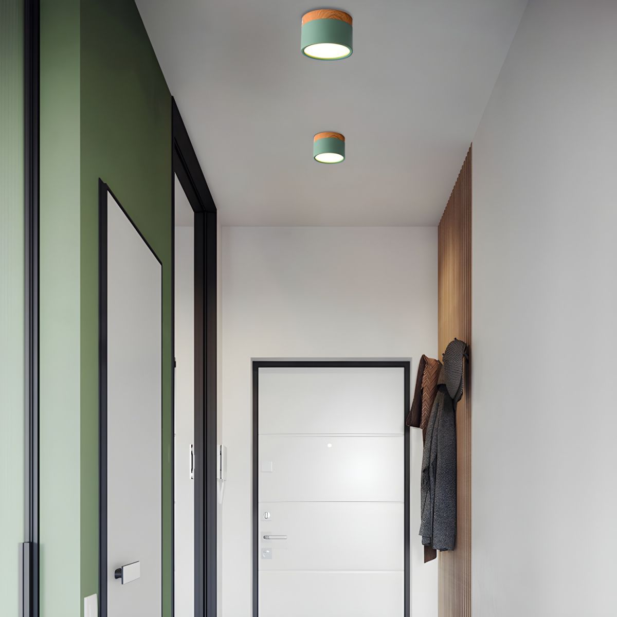 Ceiling Light with LED Nordic Modern Flush Mount | Luvano