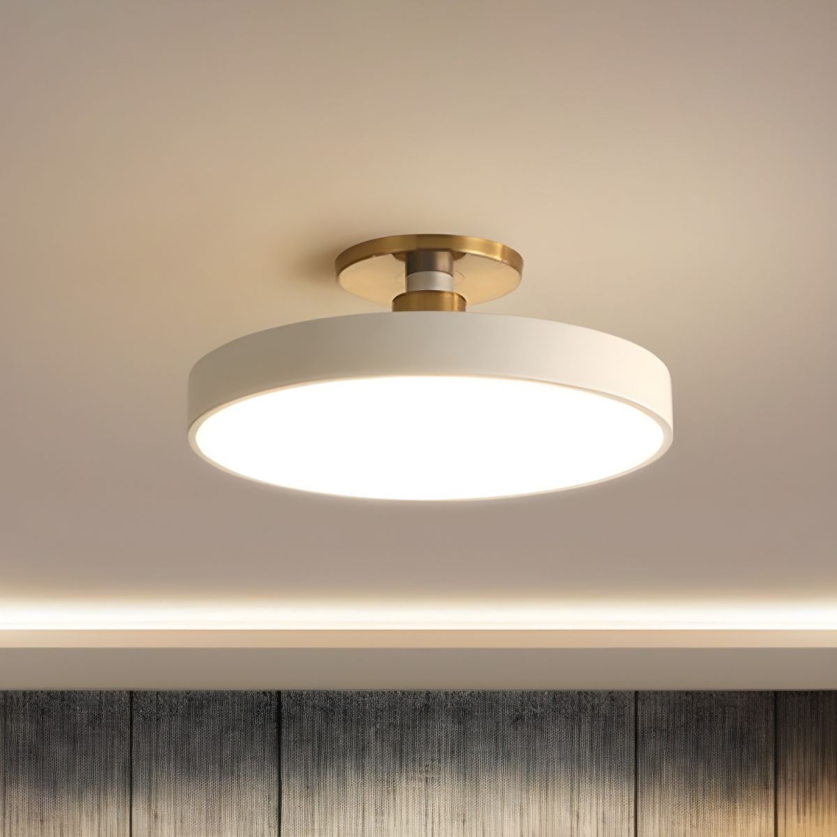 Ceiling Light with LED Nordic Style Acrylic Design | Aurelo