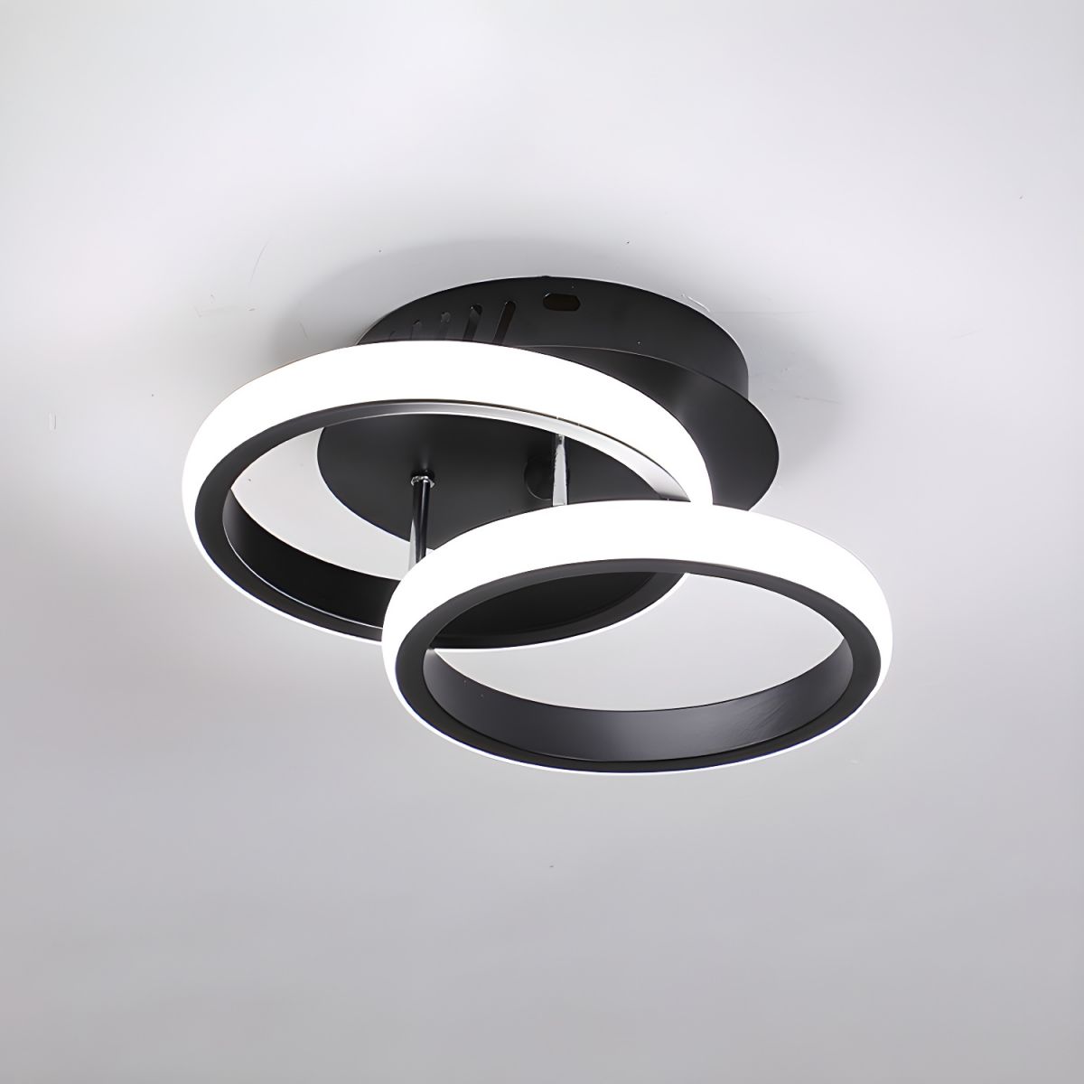 Ceiling Light with LED Round Modern Metal | Verano