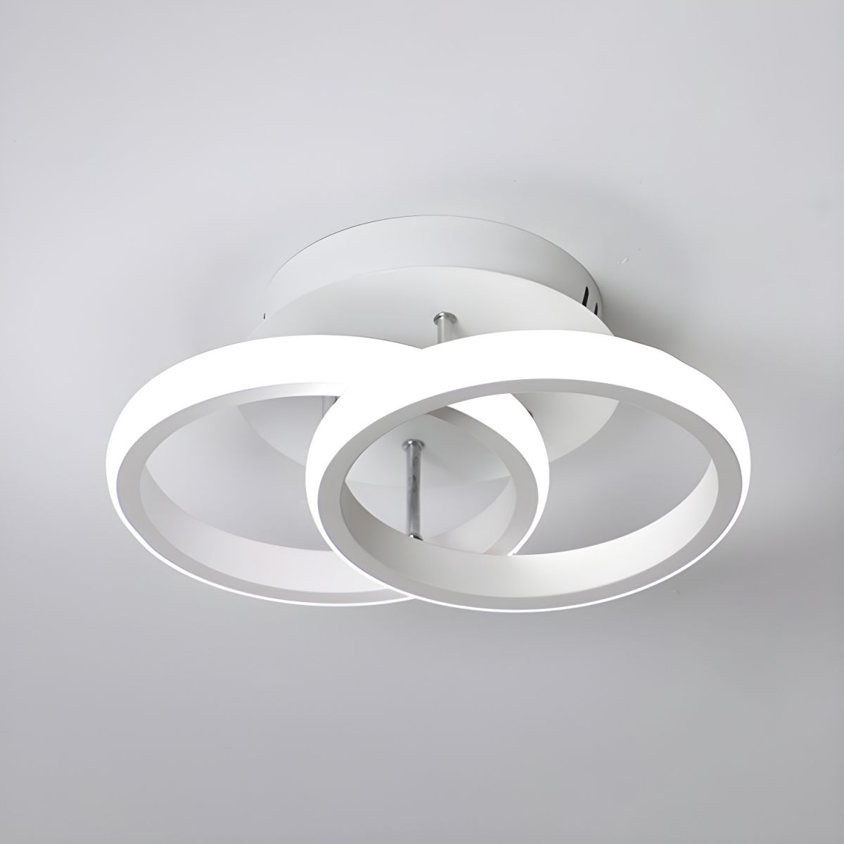 Ceiling Light with LED Round Modern Metal | Verano