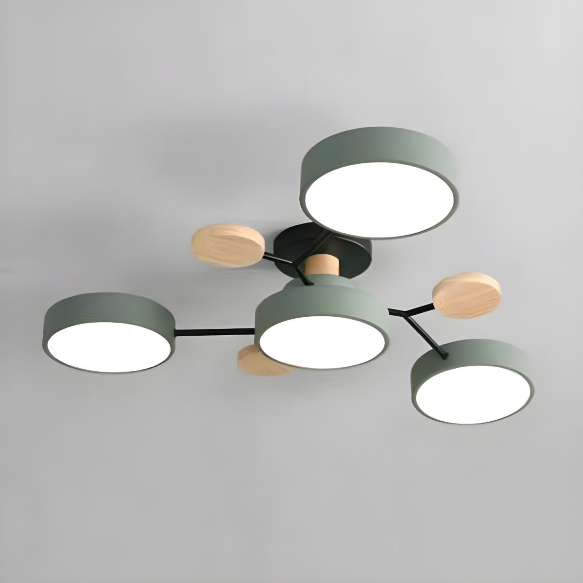 Ceiling Light with LED Semi Flush Mount Modern Living Room | Macora