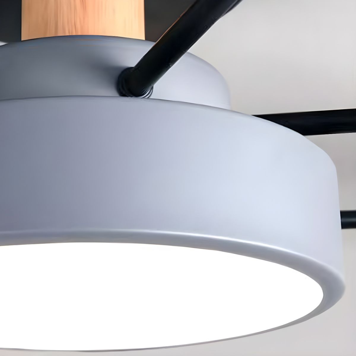 Ceiling Light with LED Semi Flush Mount Modern Living Room | Macora