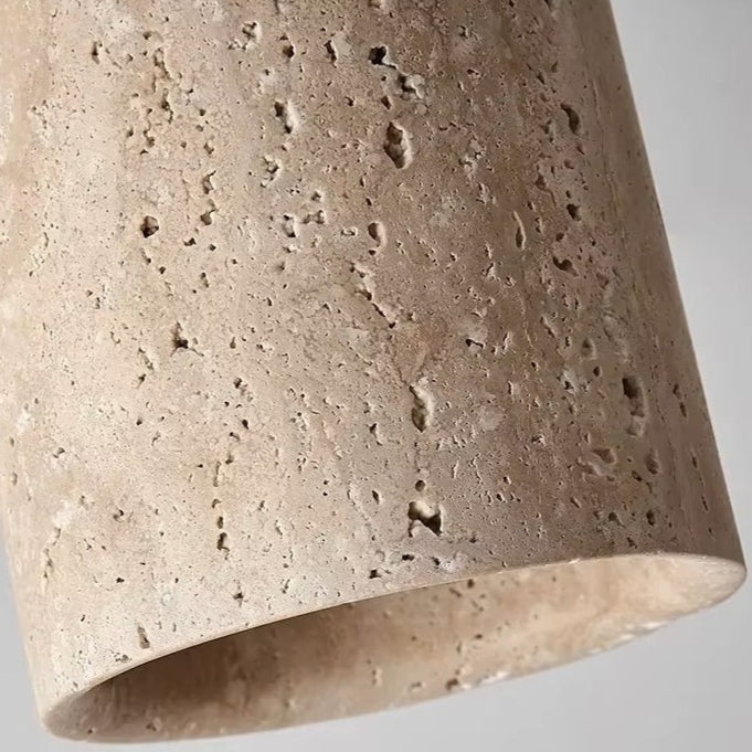 Ceiling Light with Marble Wood Japandi Design | Zuyori