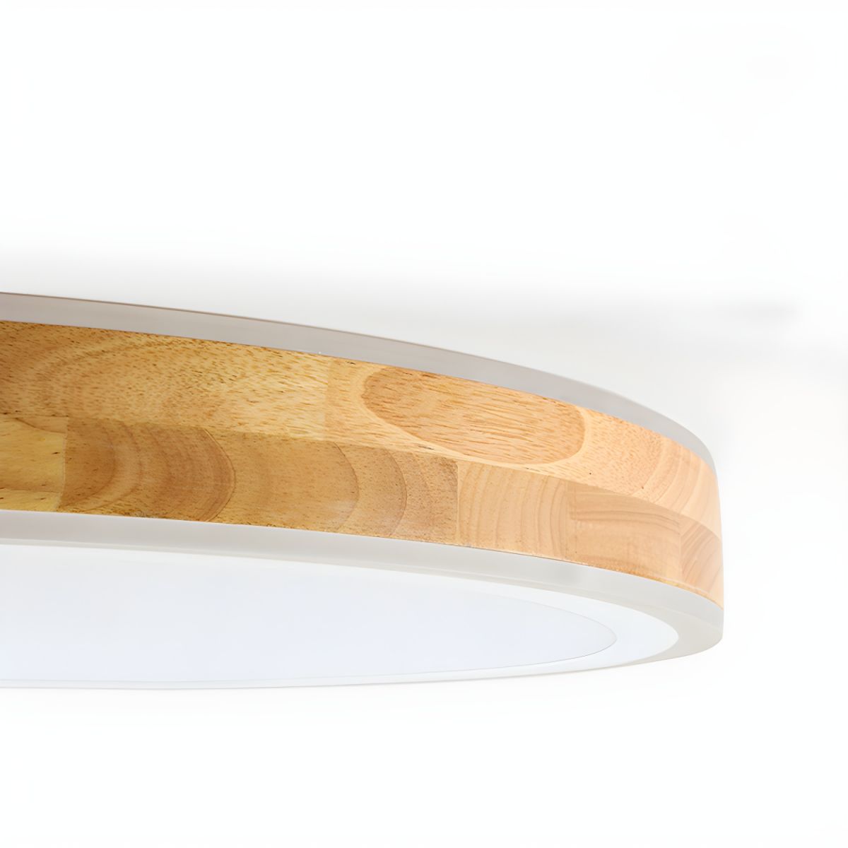 Ceiling Light with Natural Wood LED Nordic Style | Zarven