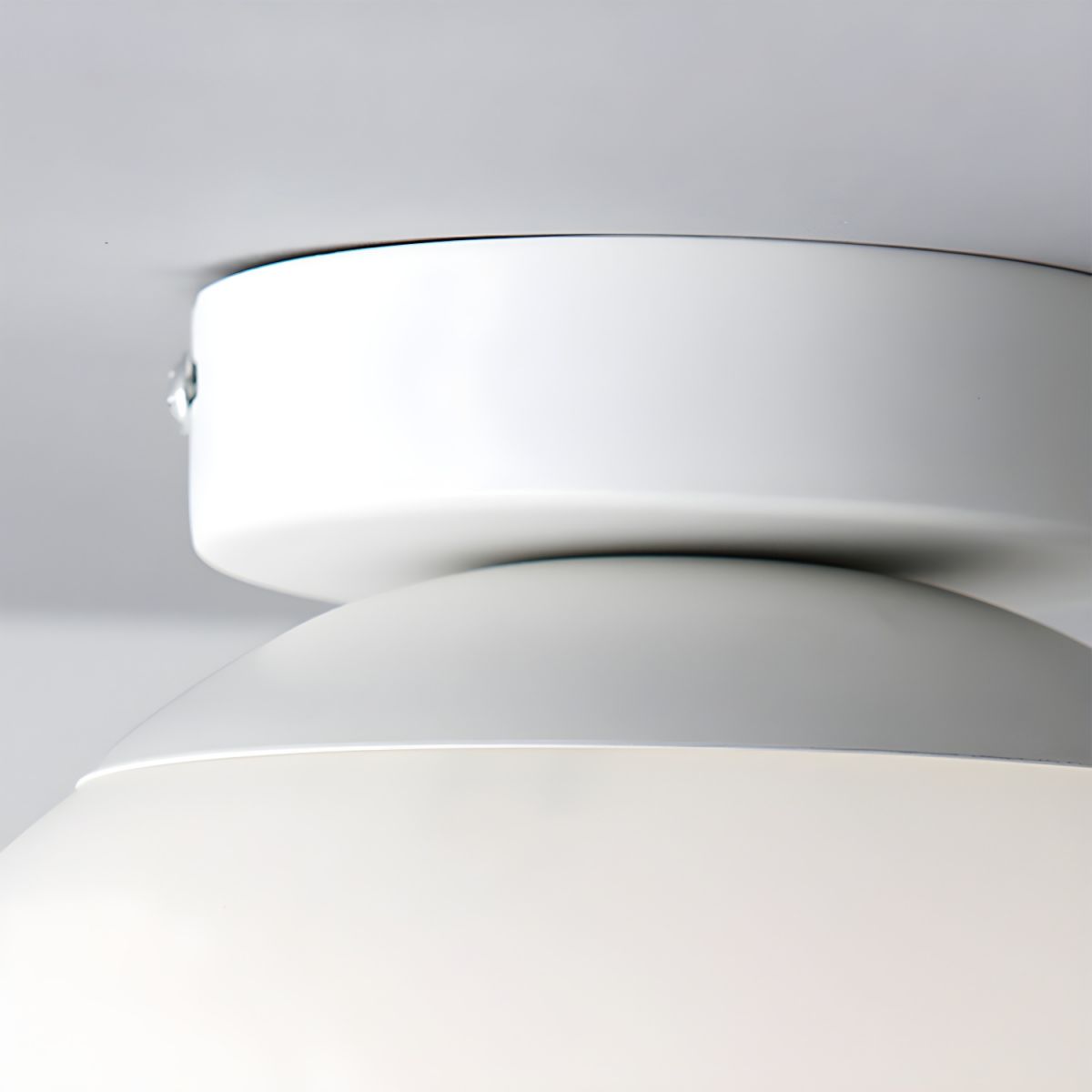 Ceiling Light with Opal Glass Nordic Style | Zeydra