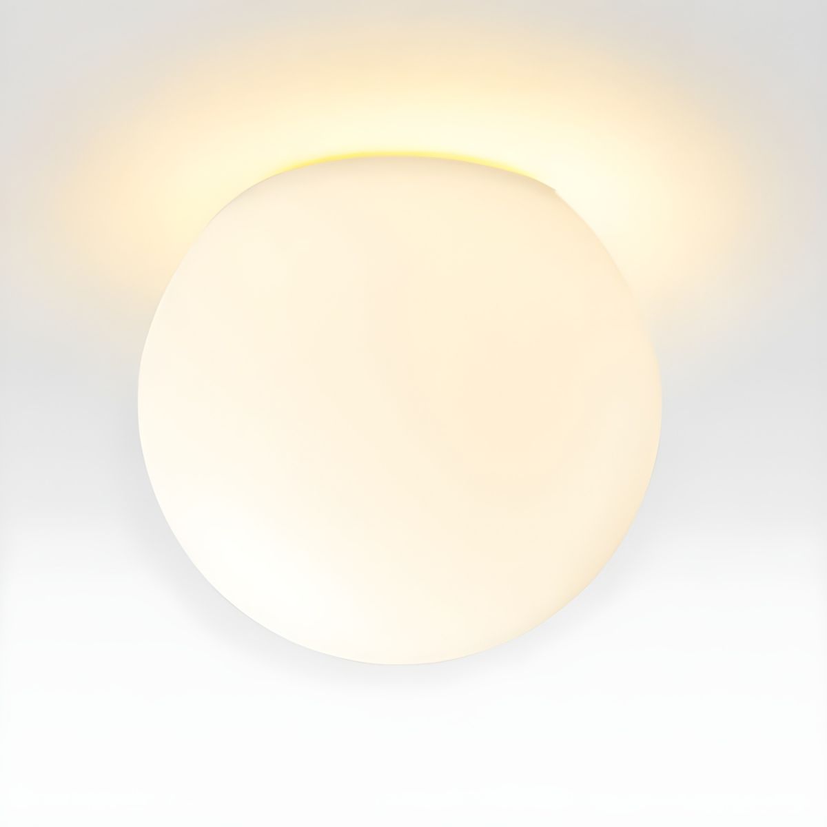 Ceiling Light with White Globe Modern Flush Mount | Lorven