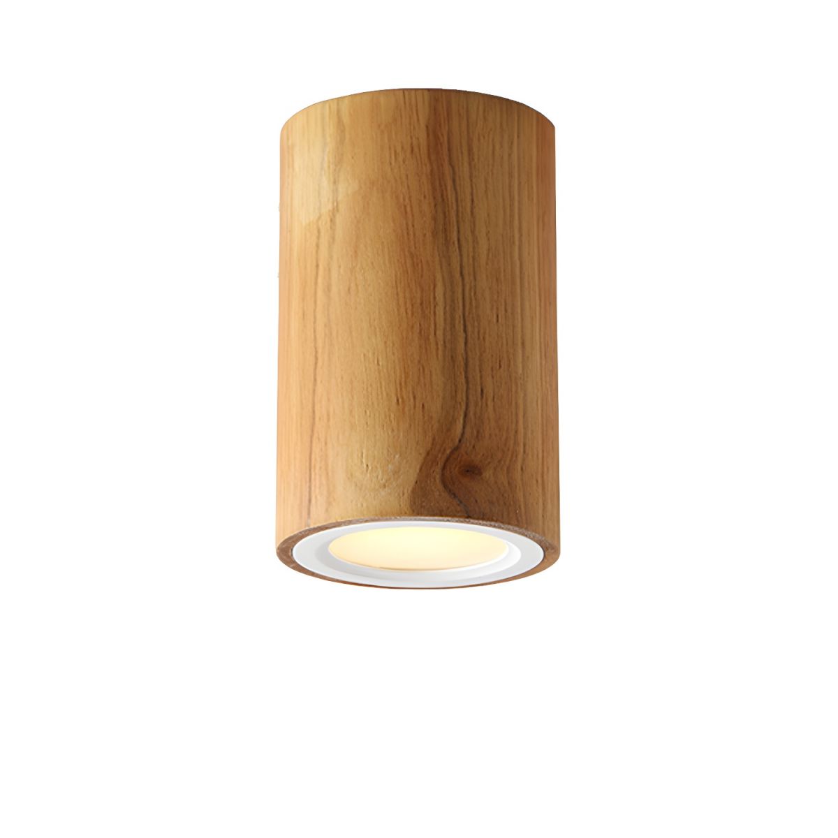 Ceiling Light with Wood Cylinder Nordic Style | Lynoro