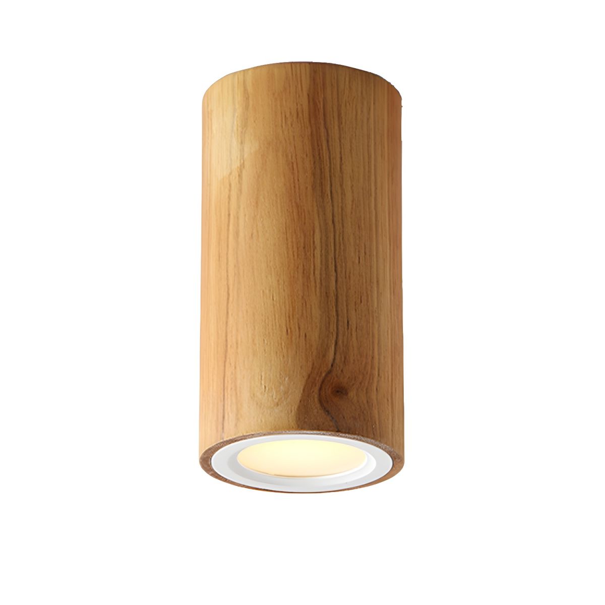 Ceiling Light with Wood Cylinder Nordic Style | Lynoro