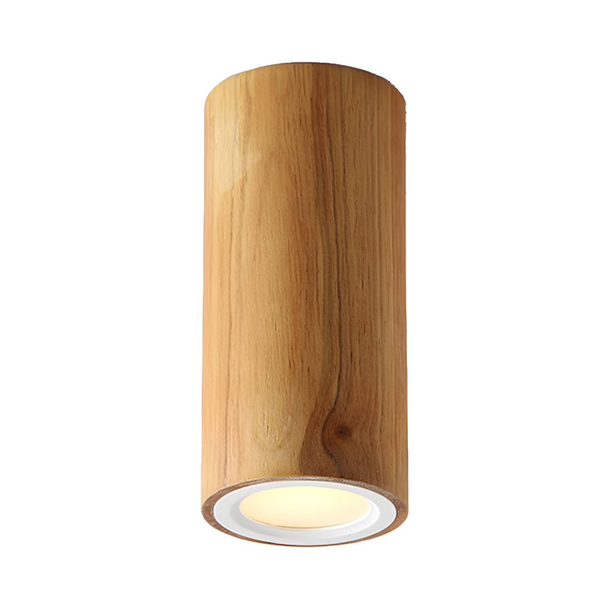 Ceiling Light with Wood Cylinder Nordic Style | Lynoro