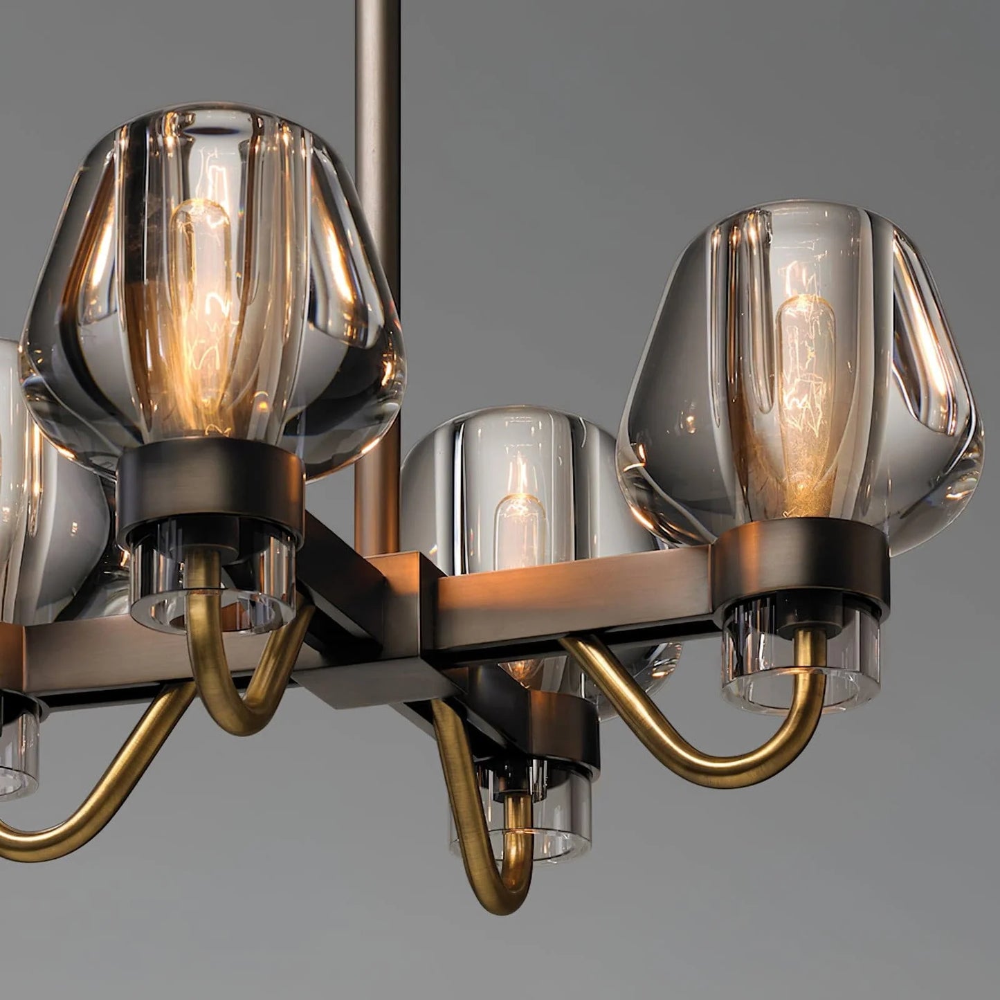 Chandelier Brass Frame for Modern Interiors | Montaro