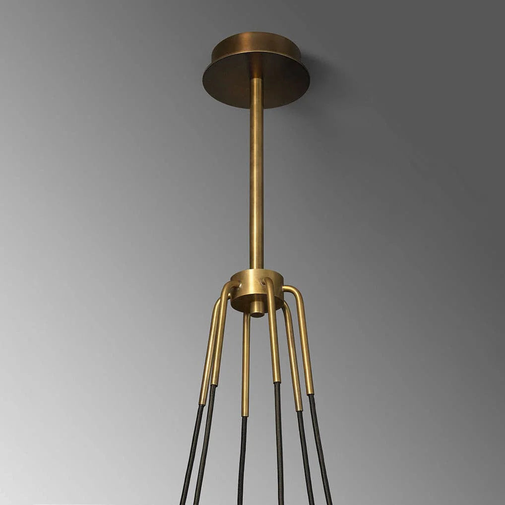 Chandelier Brass Frame for Modern Interiors | Montaro