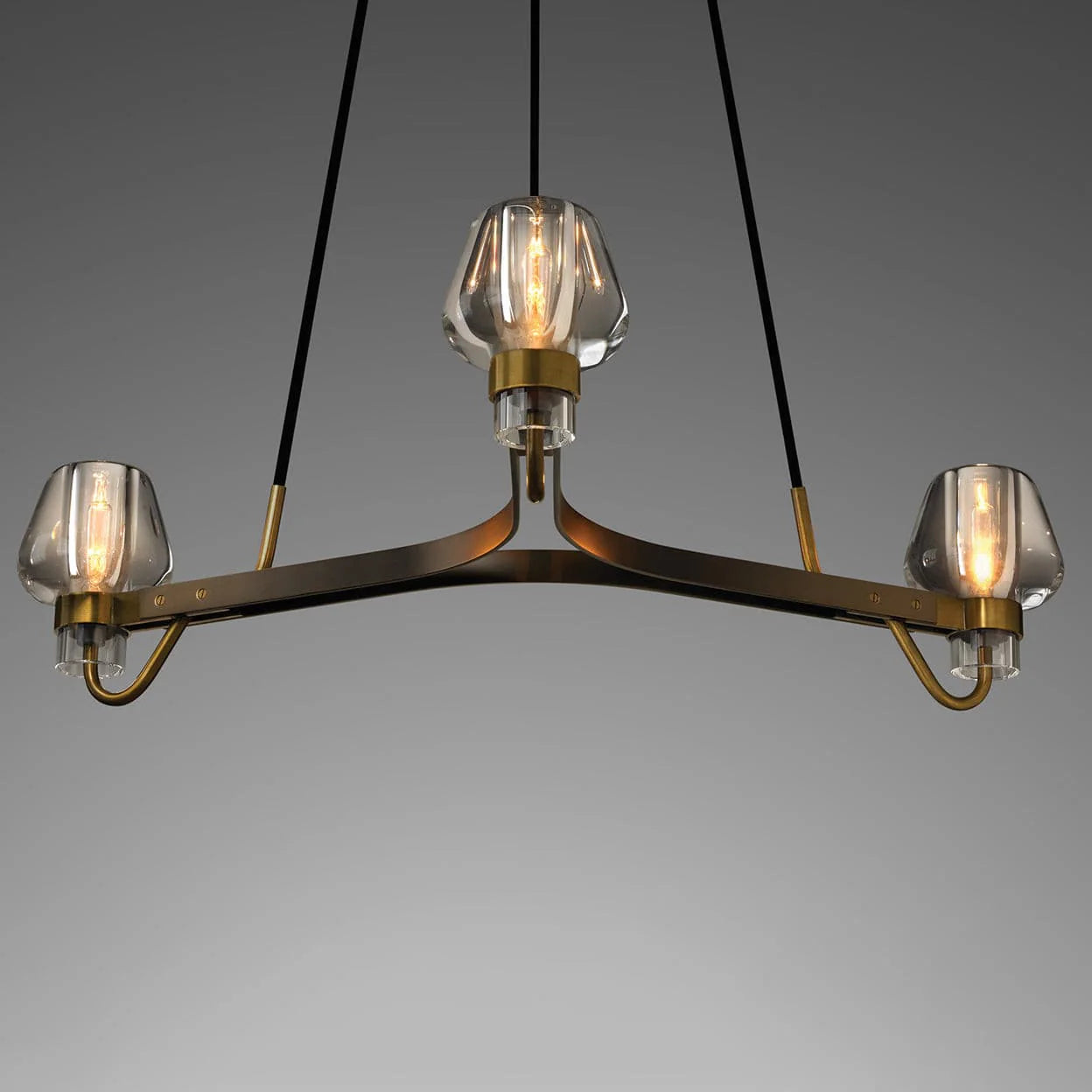 Chandelier Brass Frame for Modern Interiors | Montaro