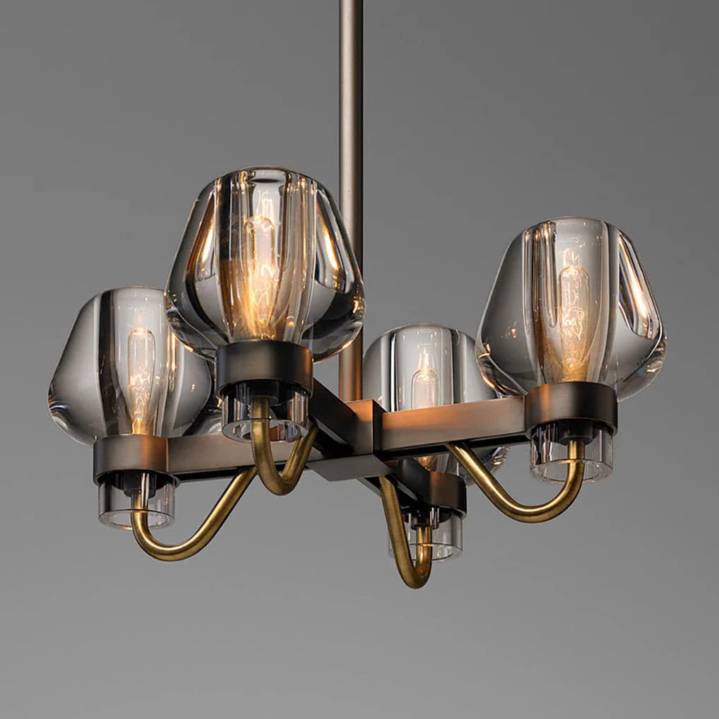Chandelier Brass Frame for Modern Interiors | Montaro