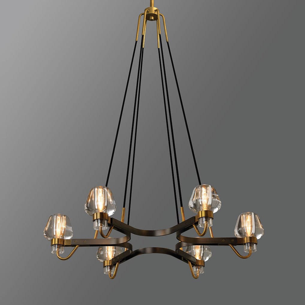 Chandelier Brass Frame for Modern Interiors | Montaro