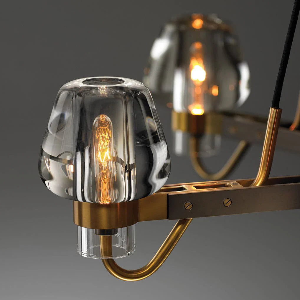 Chandelier Brass Frame for Modern Interiors | Montaro