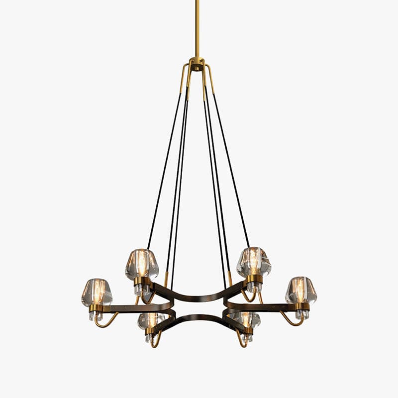 Chandelier Brass Frame for Modern Interiors | Montaro