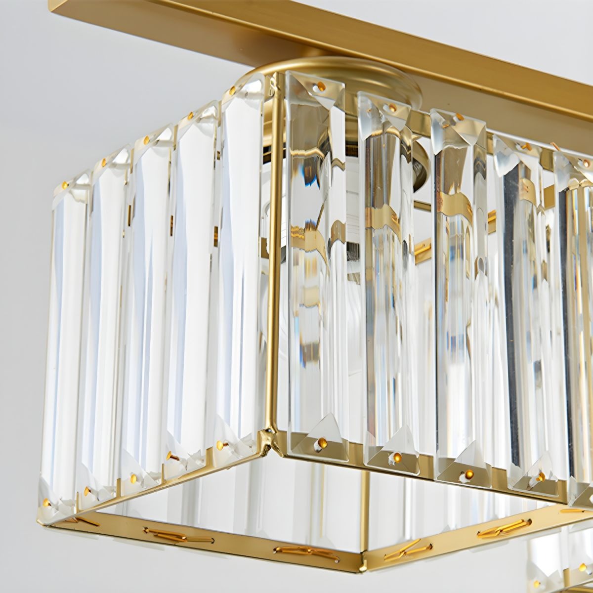 Chandelier Glass Multi-Head Modern Dining Light | Jorica