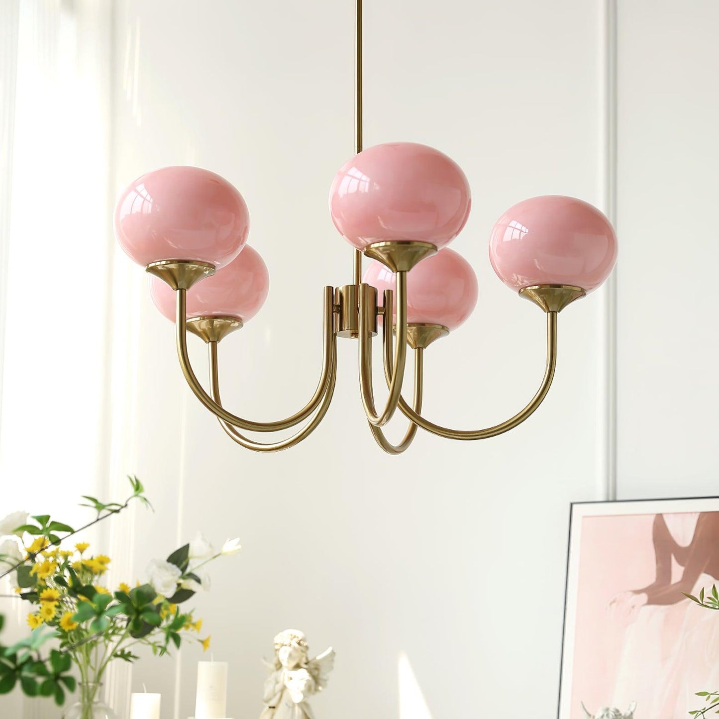 Chandelier Glass Shades in Nordic Style | Marshia