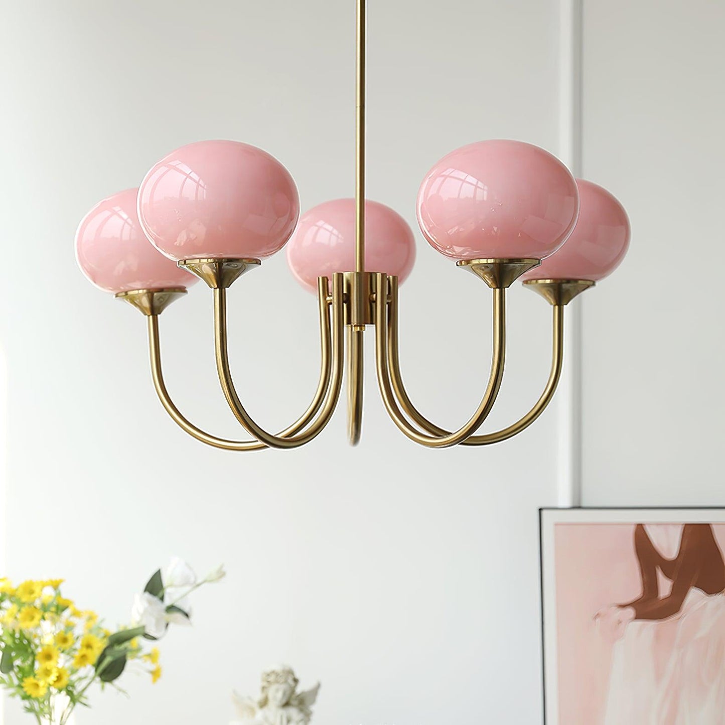Chandelier Glass Shades in Nordic Style | Marshia