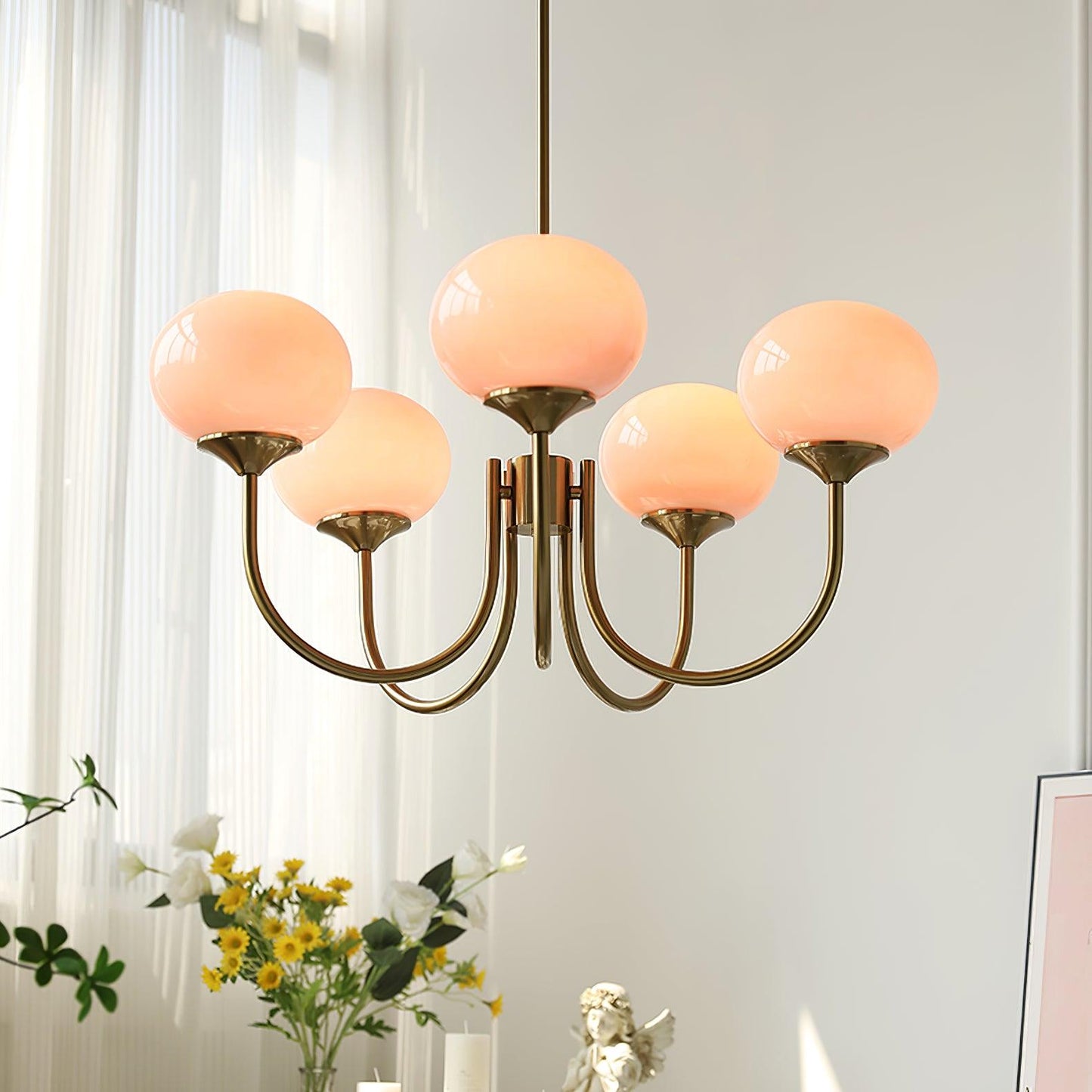 Chandelier Glass Shades in Nordic Style | Marshia