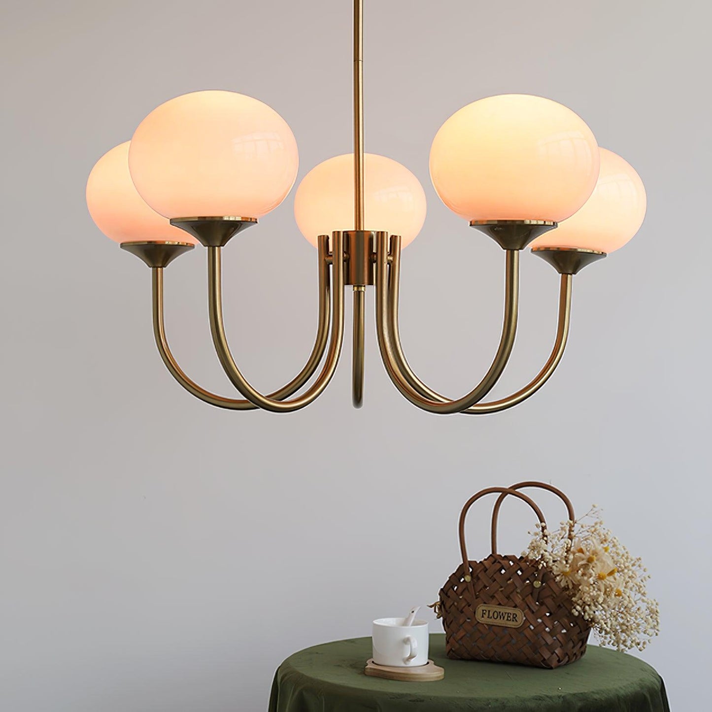 Chandelier Glass Shades in Nordic Style | Marshia