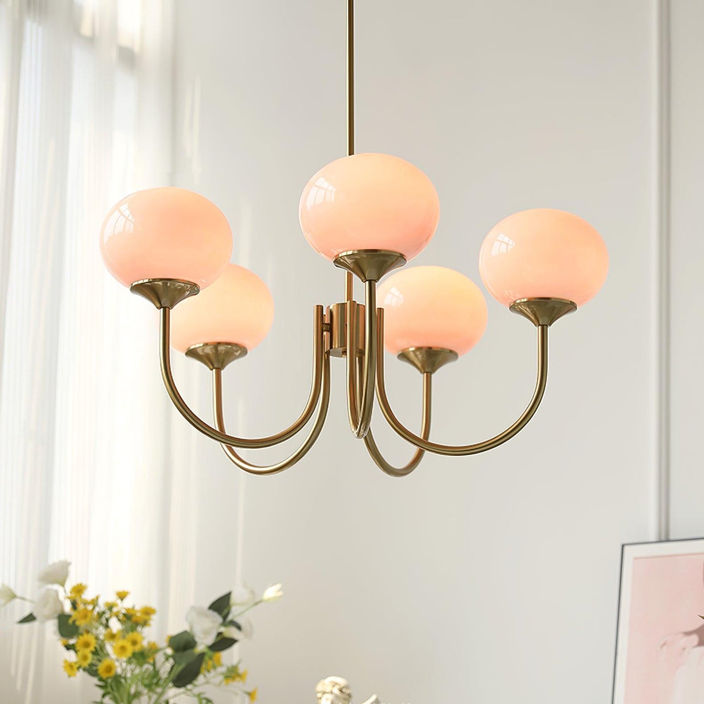 Chandelier Glass Shades in Nordic Style | Marshia