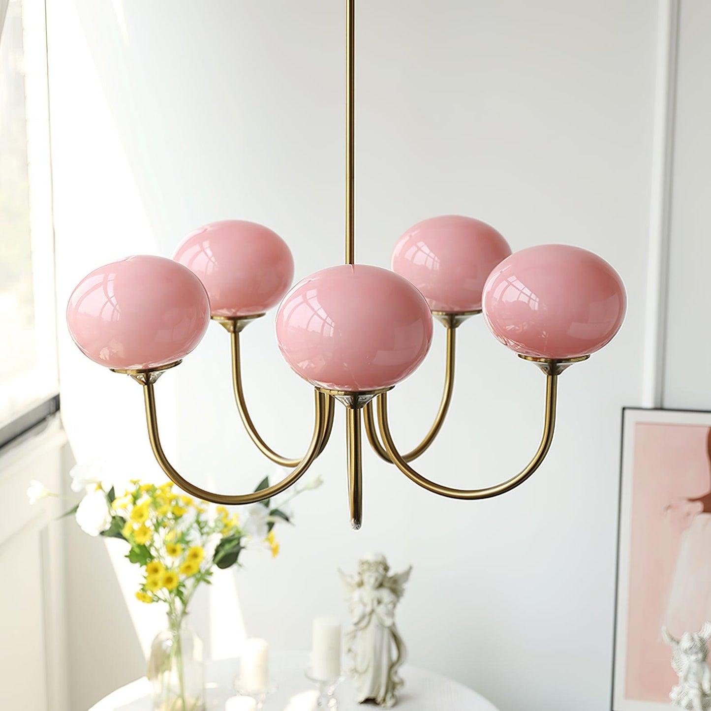 Chandelier Glass Shades in Nordic Style | Marshia