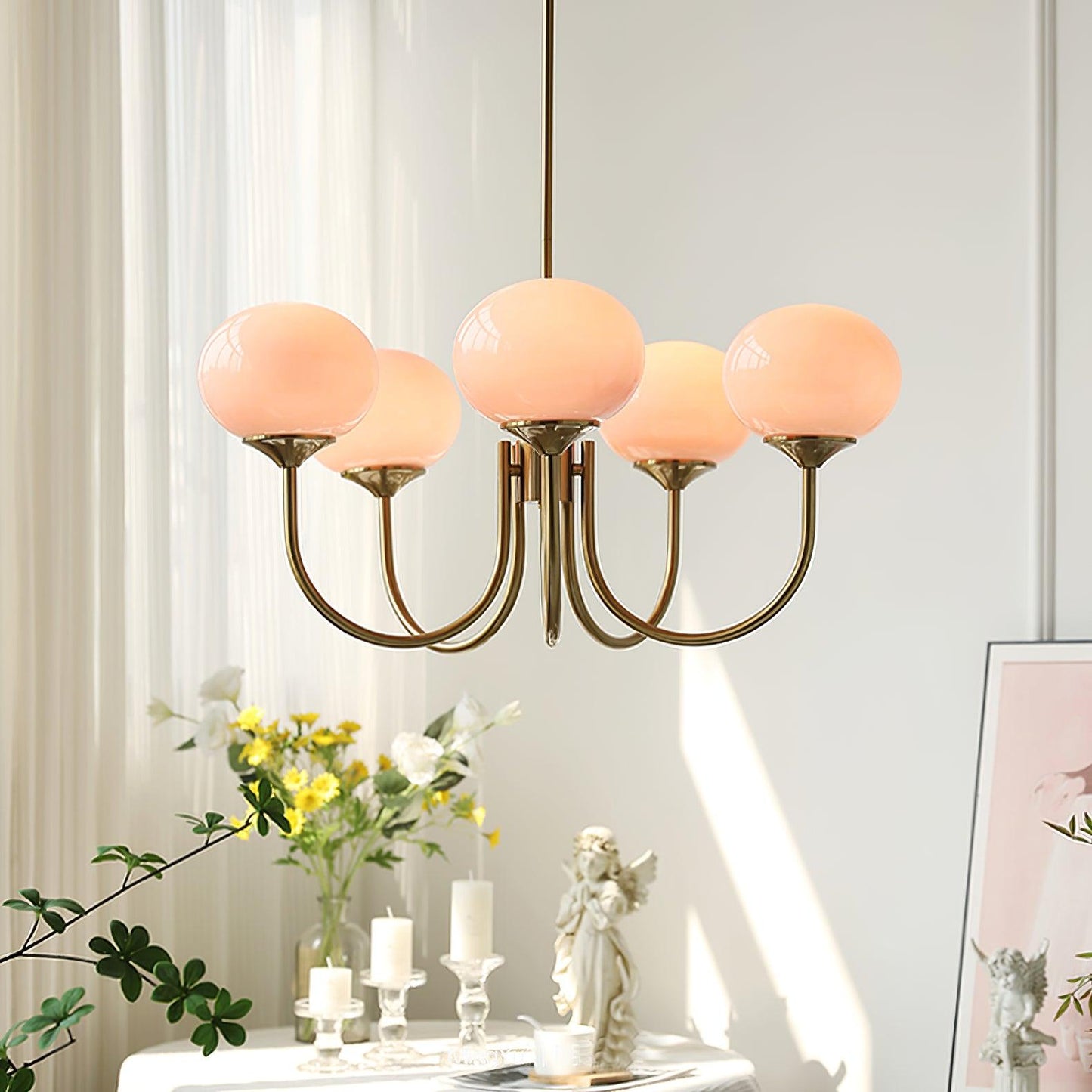 Chandelier Glass Shades in Nordic Style | Marshia