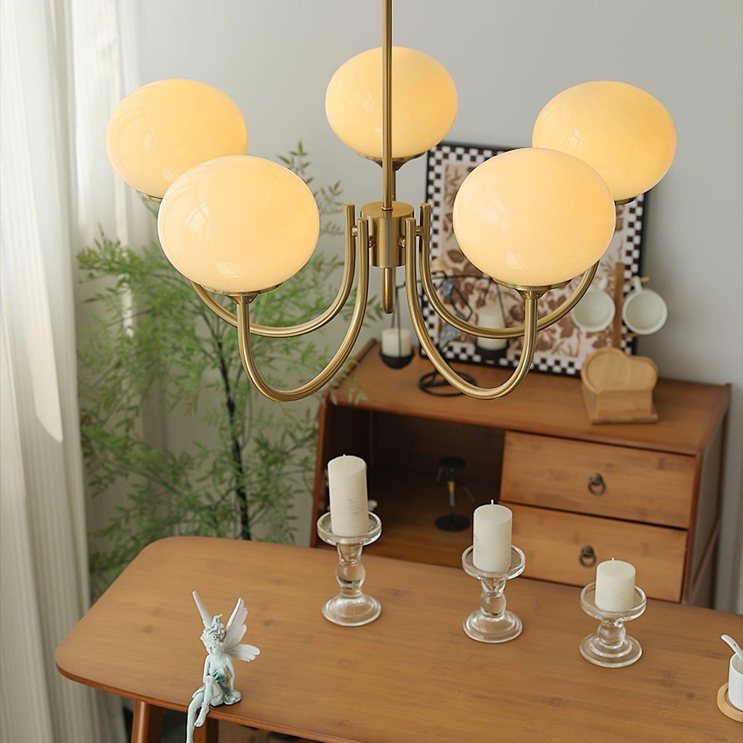 Chandelier Glass Shades in Nordic Style | Marshia