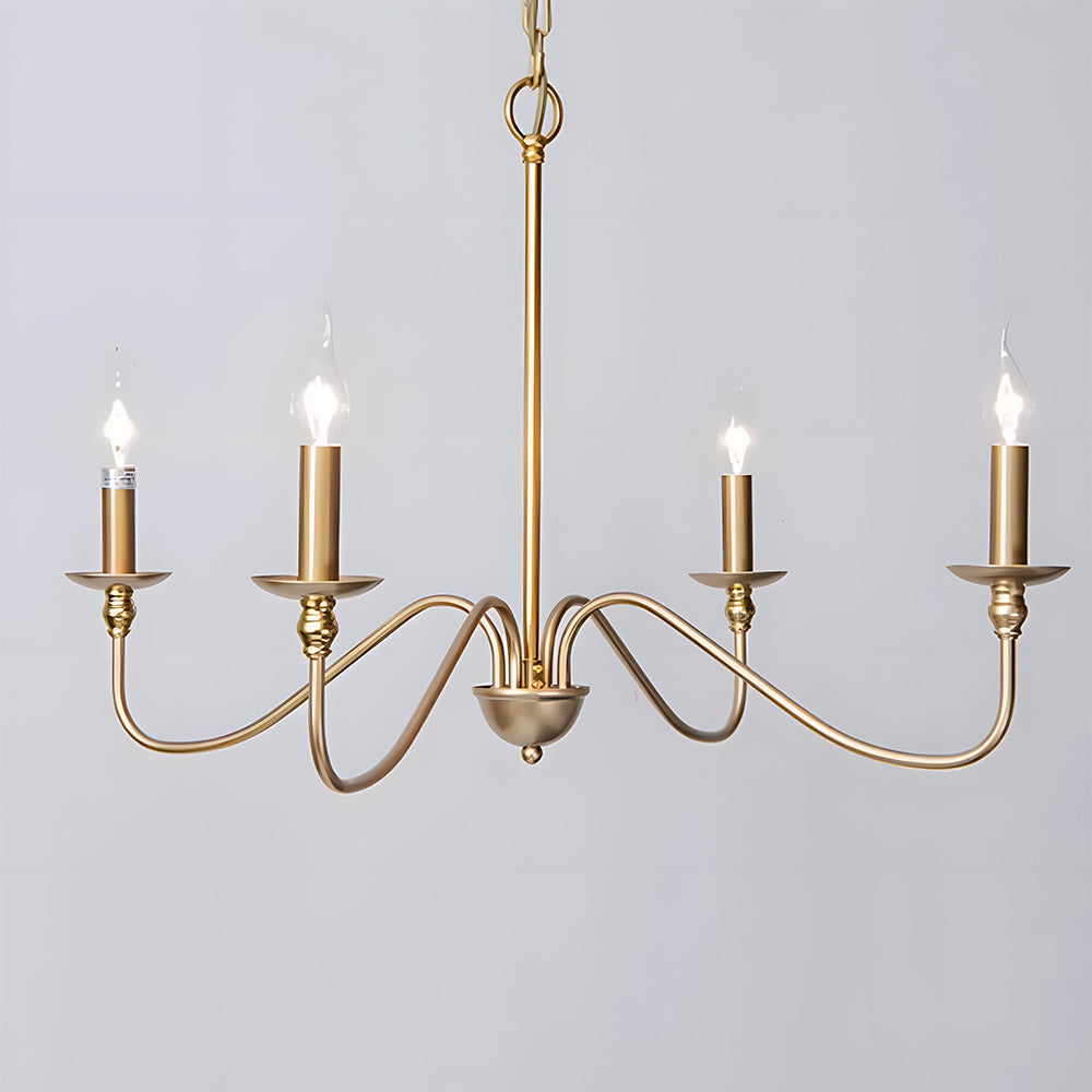 Chandelier Modern Iron Adjustable Height | Zinora
