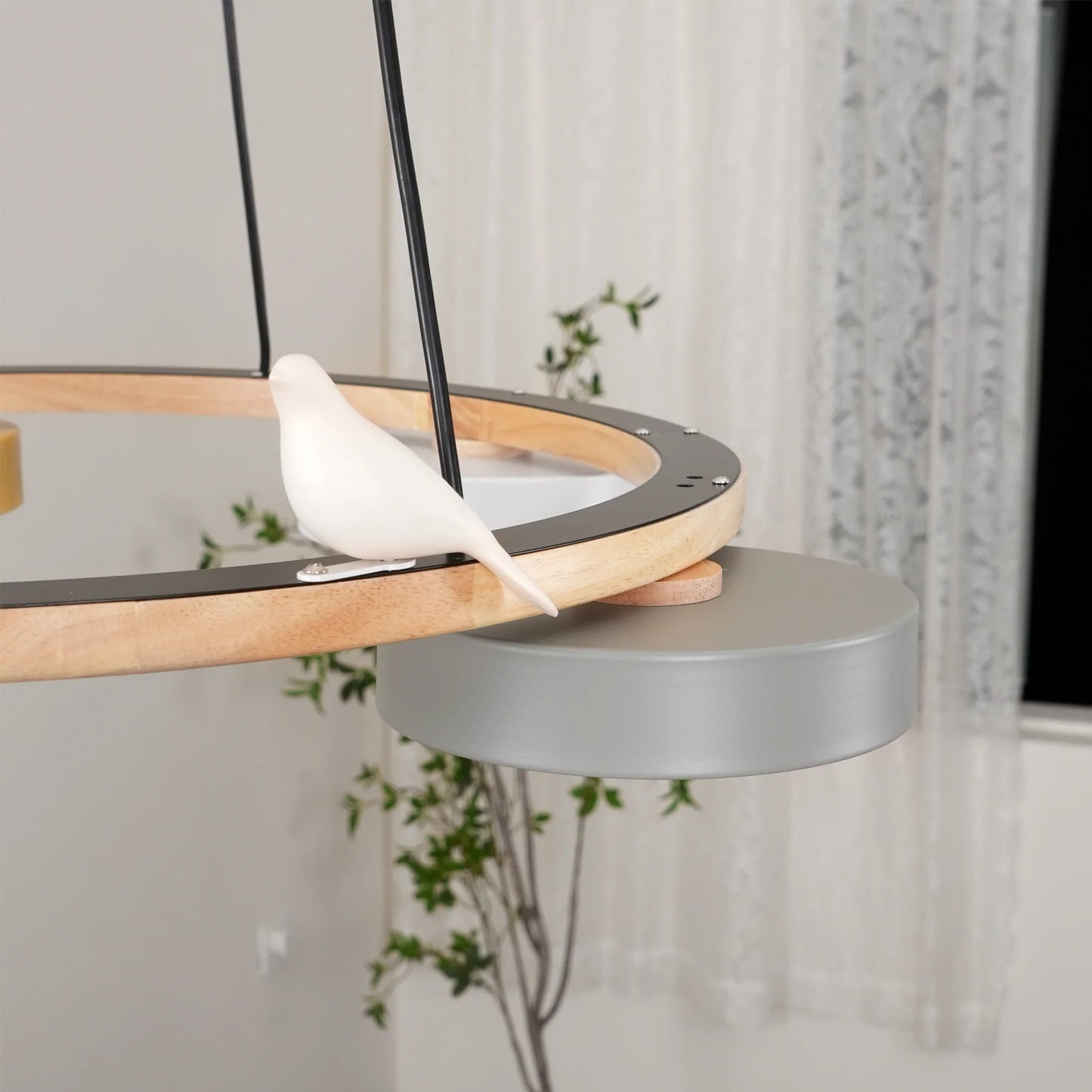 Chandelier Wood Frame in Modern Style | Sienaro