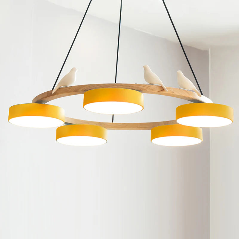 Chandelier Wood Frame in Modern Style | Sienaro