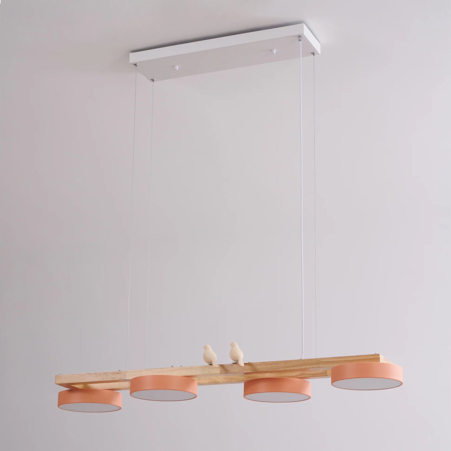 Chandelier Wooden Frame Modern Style | Sienlor